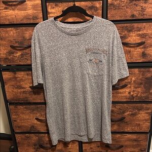 GAP Heather Gray Graphic Tee